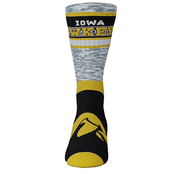 Iowa Hawkeyes Double Deuce Socks