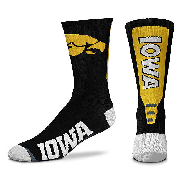 Iowa Hawkeyes Jump Key Socks