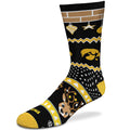 Iowa Hawkeyes Holiday Cheer Socks