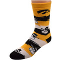 Iowa Hawkeyes Snowman Socks