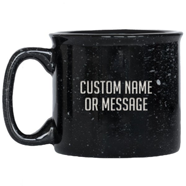 Iowa Hawkeyes Personalized 12oz Ceramic Campfire Mug