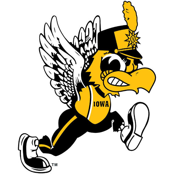 Iowa Hawkeyes Herky Marching Band Decal