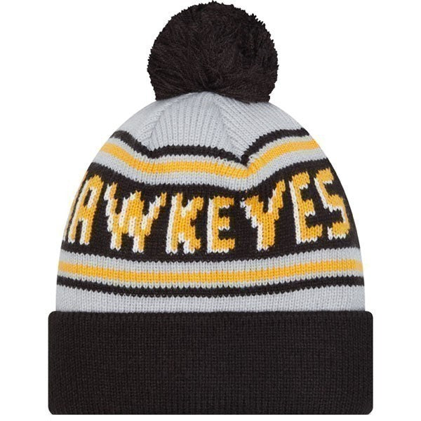 Iowa Hawkeyes Pom Stocking Hat