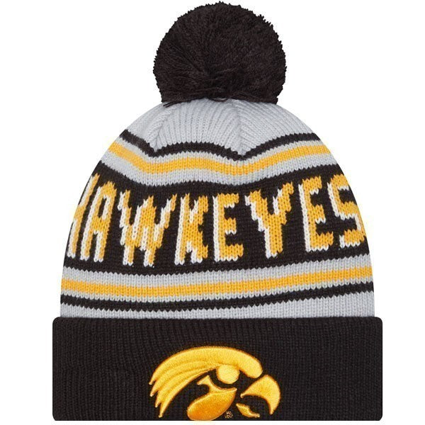 Iowa Hawkeyes Pom Stocking Hat