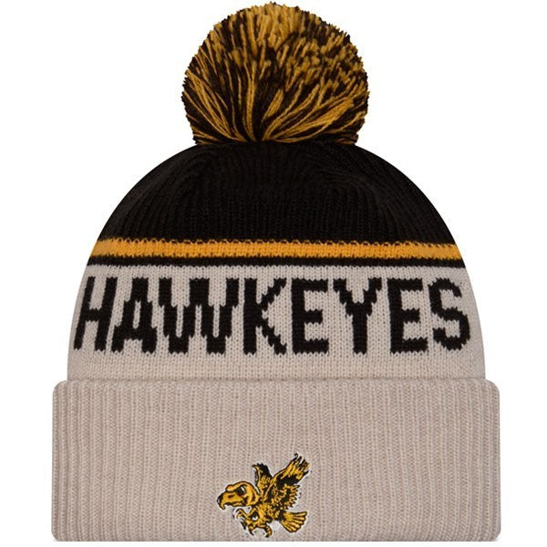Iowa Hawkeyes Knit Stocking Hat