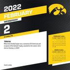 Iowa Hawkeyes 2022 Box Calendar