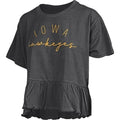 Iowa Hawkeyes Women's Ruffled Crop