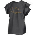 Iowa Hawkeyes Women's Ruffled Sleeve Tee
