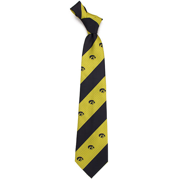 Iowa Hawkeyes Geo Stripe Necktie