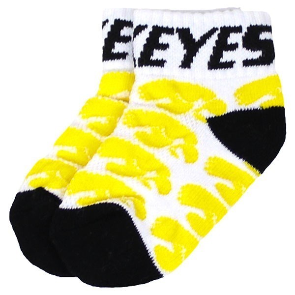 Iowa Hawkeyes Baby Quarter Sock