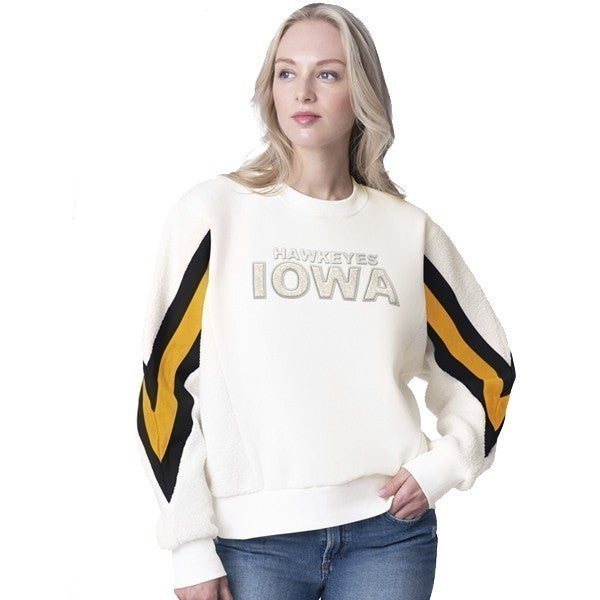 Iowa Hawkeyes Women's Punt Mix Media Sweat