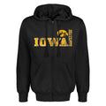 IOWA HAWKEYES FUNDAMENTAL FLEECE ZIP HOOD