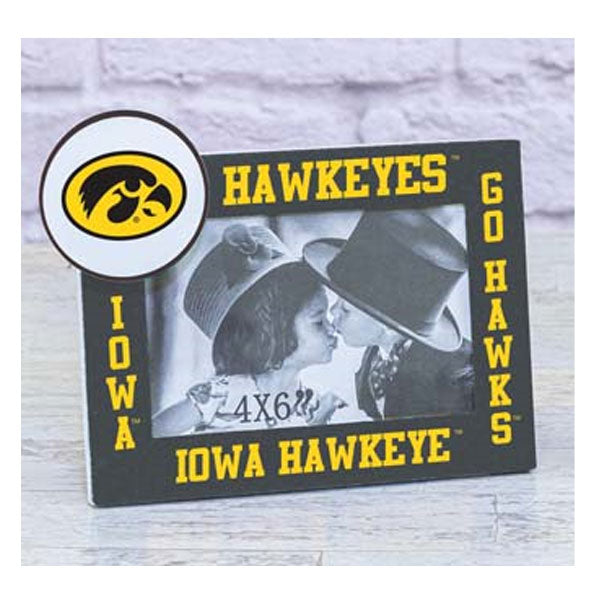 Iowa Hawkeyes Metal Horizontal Frame