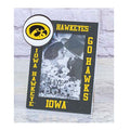 Iowa Hawkeyes Metal Vertical Frame
