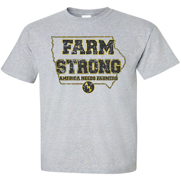 Iowa Hawkeyes Farm Strong in State Tee