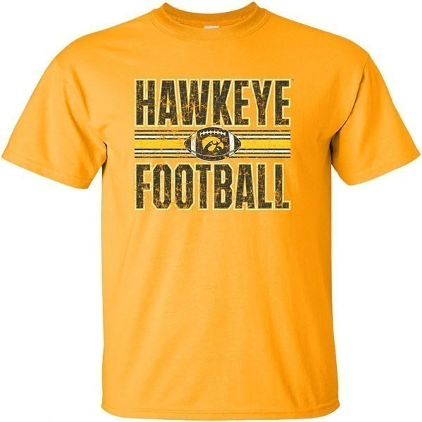 Iowa Hawkeyes Football Tee