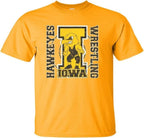 Iowa Hawkeyes Wrestling Herky in I Tee