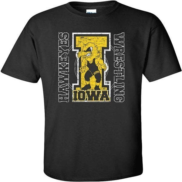 Iowa Hawkeyes Wrestling Herky in I Tee