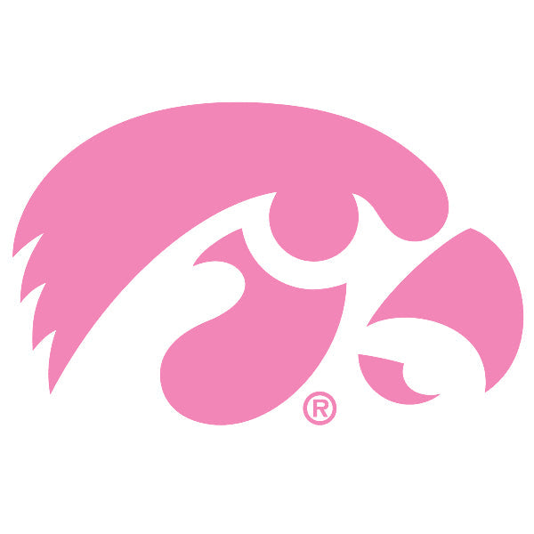 Iowa Hawkeyes Tigerhawk Mini Decal