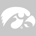 Iowa Hawkeyes Tigerhawk Mini Decal
