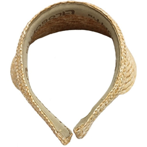 Betty Straw Clip Visor