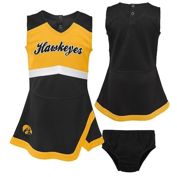 Iowa Hawkeyes Toddler Cheer Captain Set