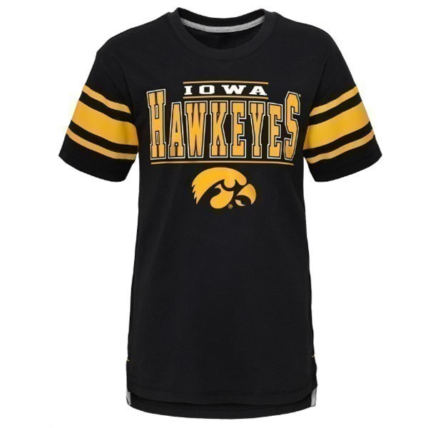 Iowa Hawkeyes Kids 4-7 Huddle Up Tee