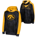IOWA HAWKEYES YOUTH OFFENSIVE TACKLE POLY FLEECE HOOD