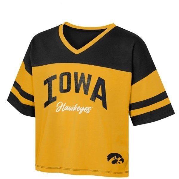 Iowa Hawkeyes Kids 4-7 Play Maker Tee