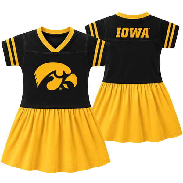 Iowa Hawkeyes Infant Game Day Dress