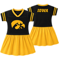 Iowa Hawkeyes Toddler Game Day Dress