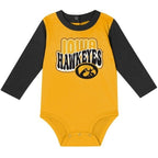 Iowa Hawkeyes Infant Double Up Creeper Set
