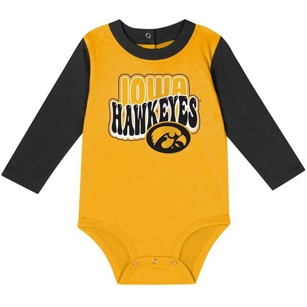 Iowa Hawkeyes Infant Double Up Creeper Set