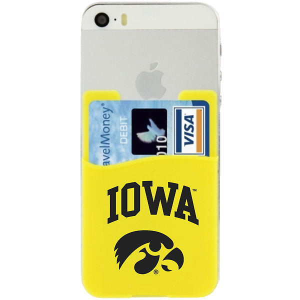 Iowa Hawkeyes Silicone Smart Wallet