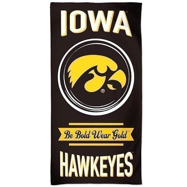 Iowa Hawkeyes Beach Towel