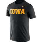 Iowa Hawkeyes Dri-Fit Word Tee