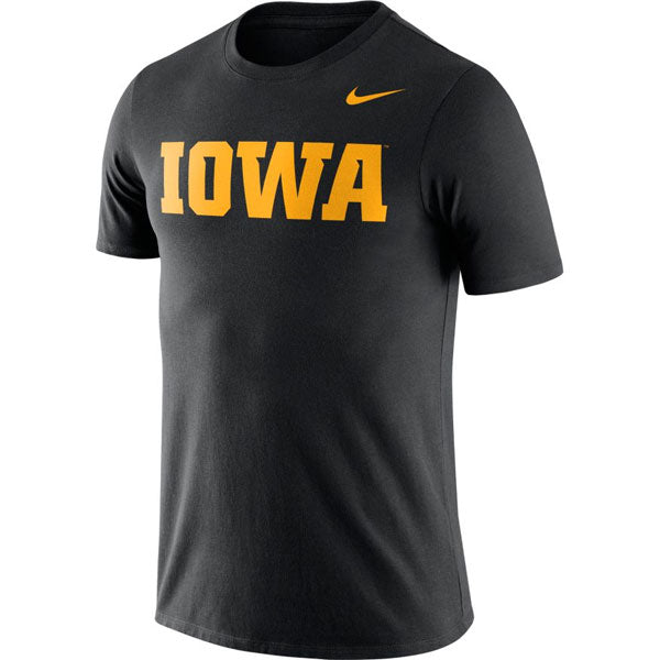 Iowa Hawkeyes Dri-Fit Word Tee