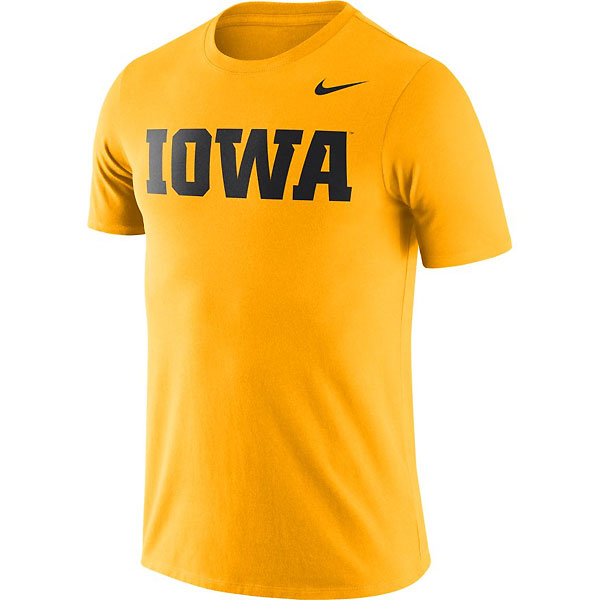 Iowa Hawkeyes Dri-Fit Word Tee