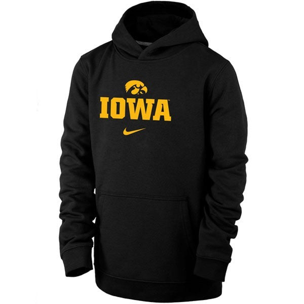Iowa Hawkeyes Youth Club Fleece Hoodie