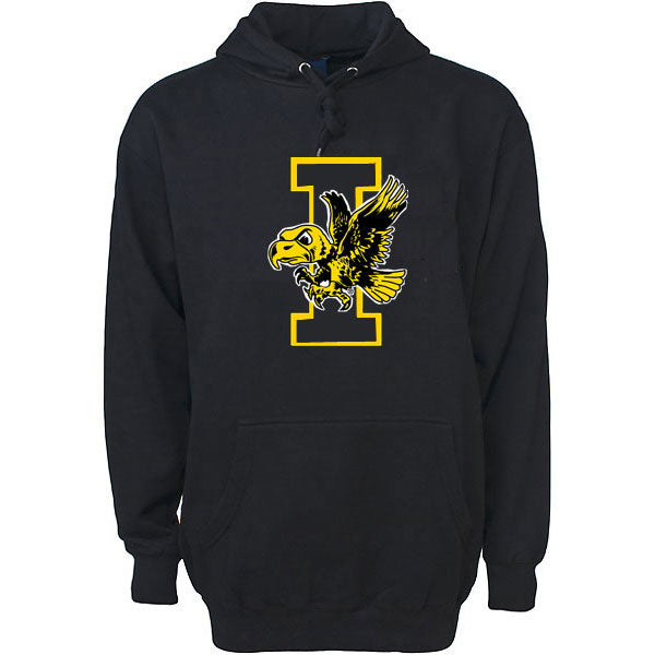 Iowa Hawkeyes Basketball Flying Herky Hoodie