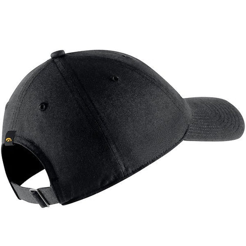Iowa Hawkeyes Black Block I Cap