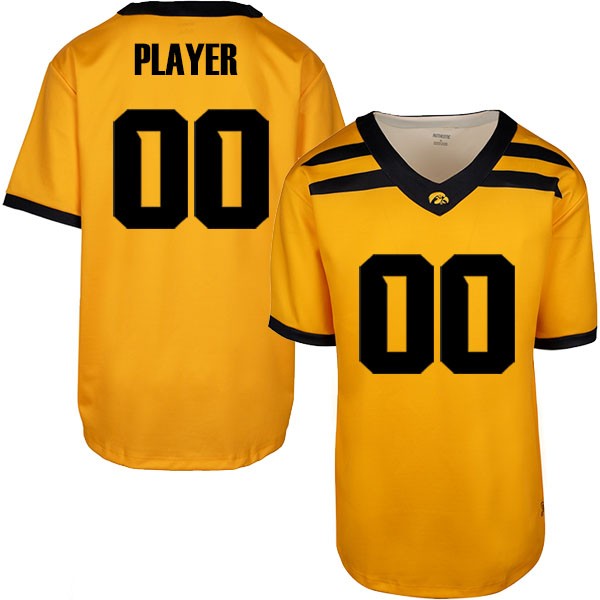 Iowa Hawkeyes Custom Football Player Jersey