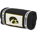 Iowa Hawkeyes Fleece Black Blanket