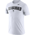 Iowa Hawkeyes Go Hawks Tee