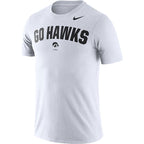 Iowa Hawkeyes Go Hawks Tee