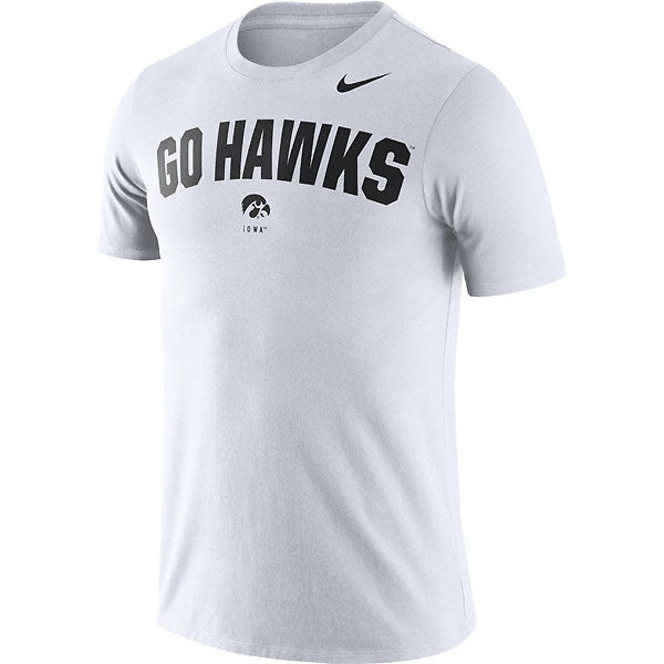 Iowa Hawkeyes Go Hawks Tee