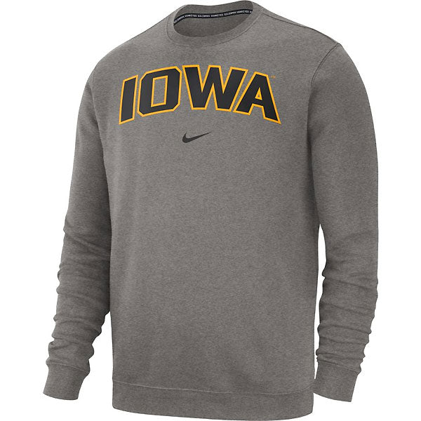 Iowa Hawkeyes Crew Club Fleece