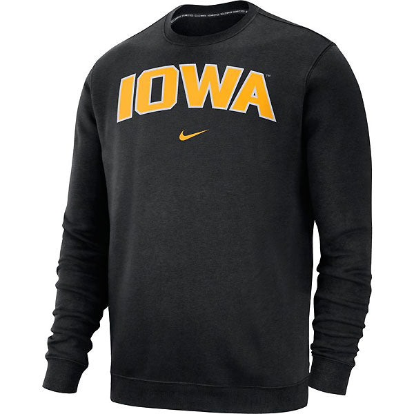 Iowa Hawkeyes Crew Club Fleece