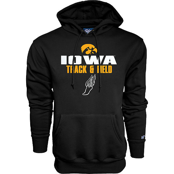 Iowa Hawkeyes Track and Field Blank Slate Hoodie