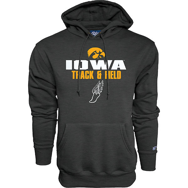 Iowa Hawkeyes Track and Field Blank Slate Hoodie
